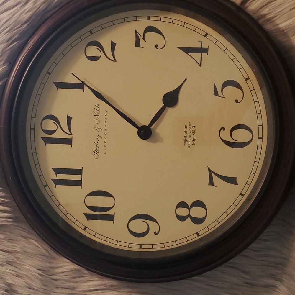 Wood Clock